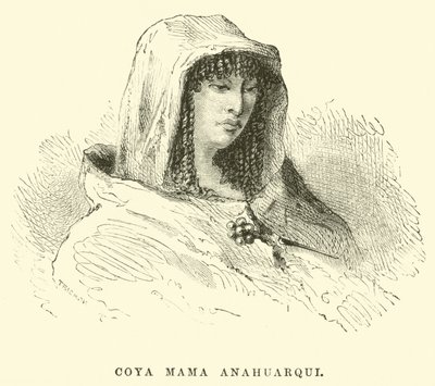 Coya Mama Anahuarqui by Edouard Riou